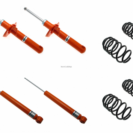 ZESTAW ZAWIESZENIA KONI STRT SKODA OCTAVIA MK 2 AUDI A3 MK 2 VW GOLF MK 5 SEAT ALTEA SEAT TOLEDO MK 3 VW GOLF PLUS MK 5