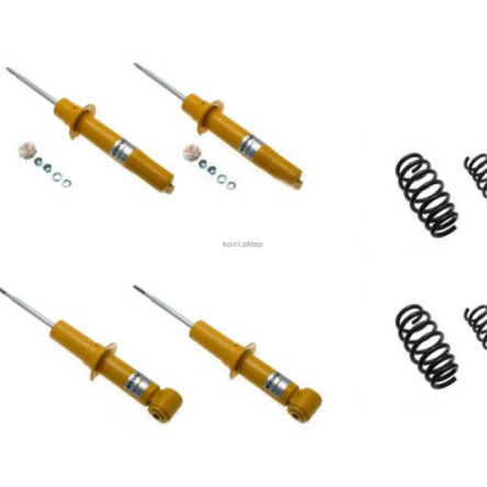 ZESTAW ZAWIESZENIA KONI SPORT SKODA OCTAVIA MK 2 AUDI A3 MK 2 VW GOLF MK 5 SEAT ALTEA SEAT TOLEDO VW GOLF PLUS MK 5